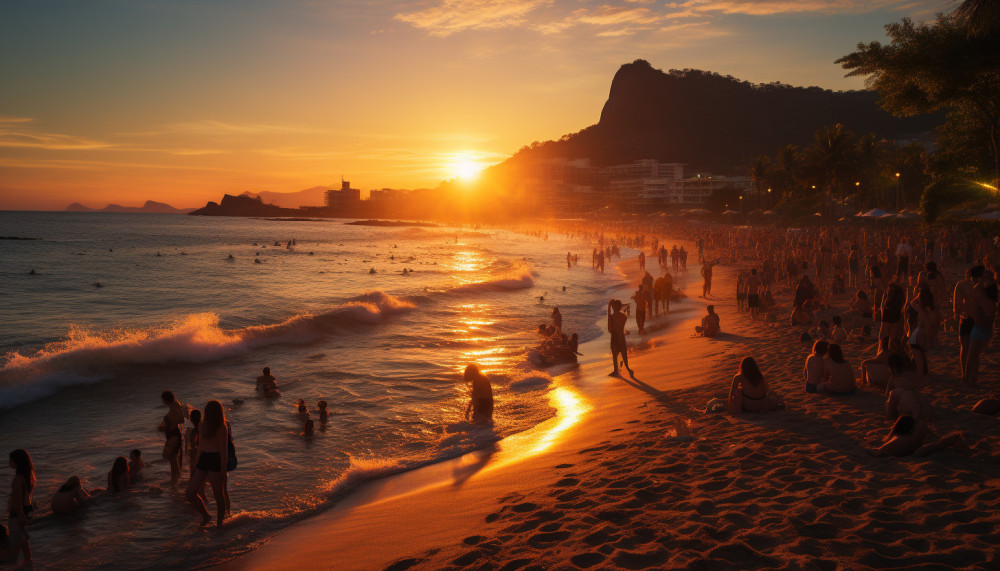 Quelle activité menée lors de son séjour à Rio de Janeiro ?