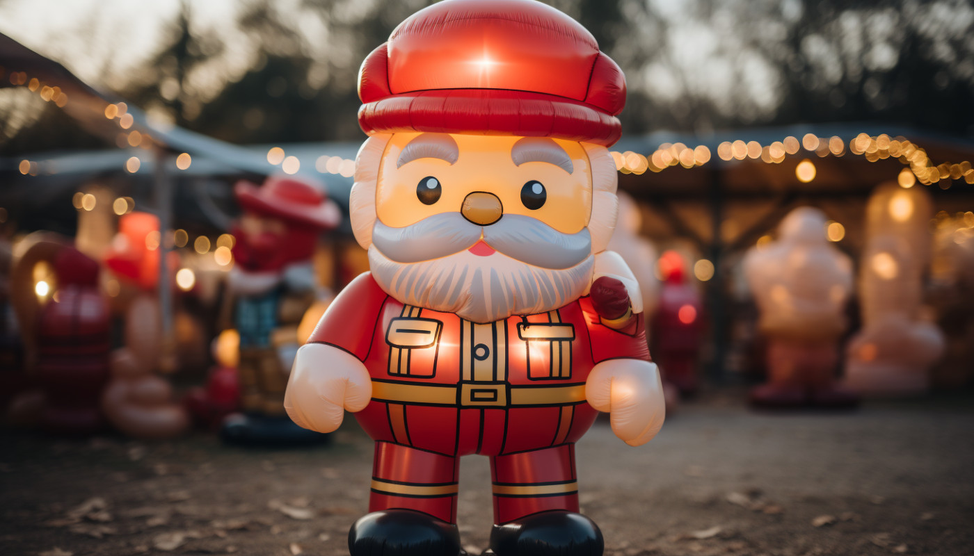 Economie - Tactiques pour une publicité gonflable réussie pendant les fêtes de fin d'année